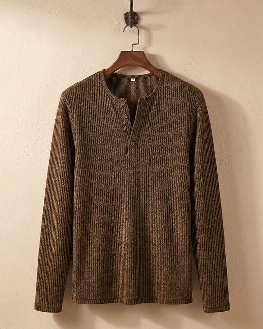 Bernardo Ribbed Henley